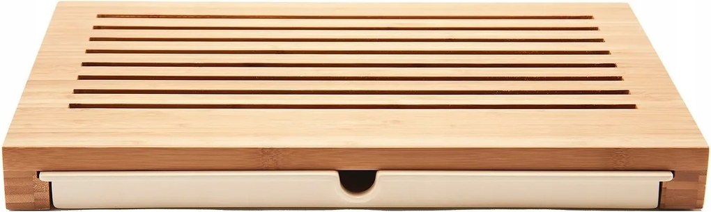 Vágódeszka Fiókkal Alessi Sbriciola Bambusz Fa 42 X 27 CM