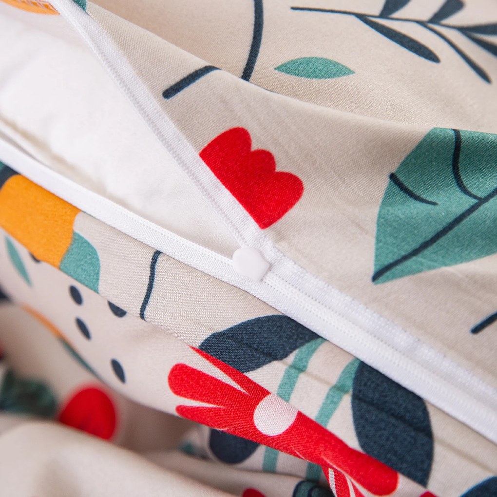 RETRO BIRD színes mikroszálas ágyneműhuzat Ágyneműhuzat mérete: 70 x 90 cm | 140 x 200 cm