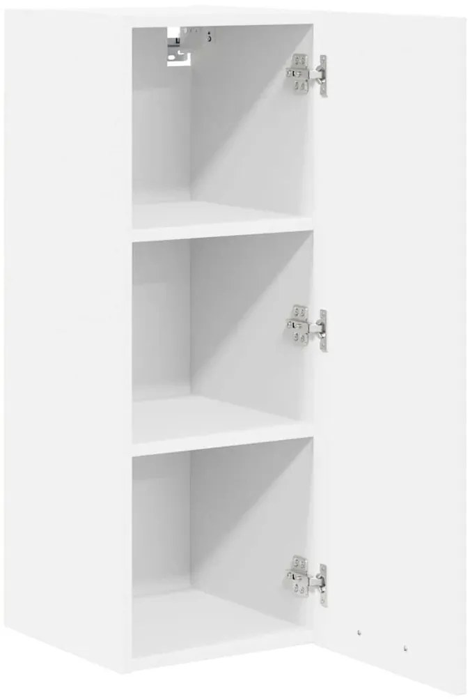 Függő szekrény polcokkal Riga Fehér 30 x 31 x 80 cm Faanyag