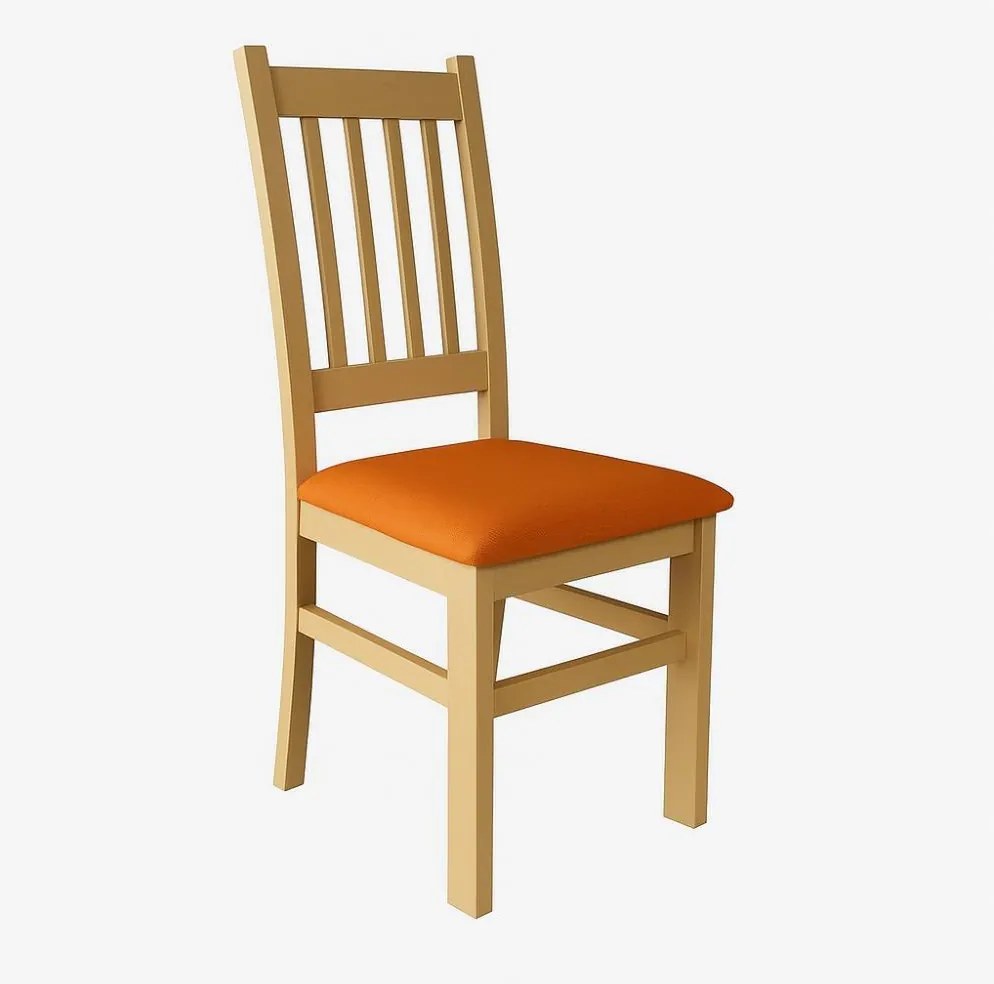 Étkezőszék SIMON bükk/narancssárga