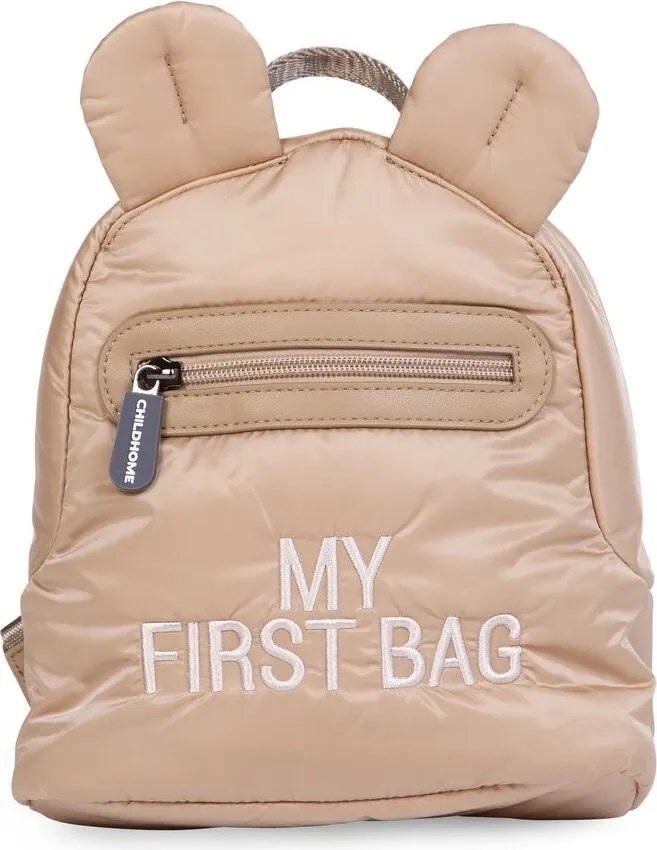 Childhome "My First Bag" Gyermek Hátizsák - Pufi - Bézs-Kifutó termék!