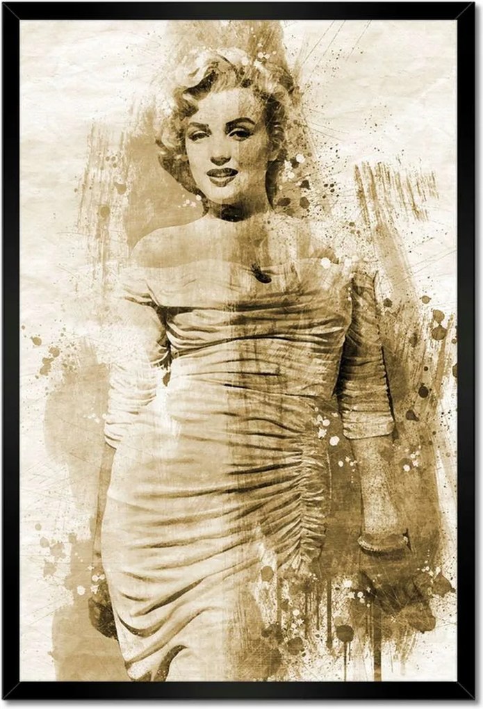 Poszterek keretben 40x60 Marilyn Monroe Színésznő