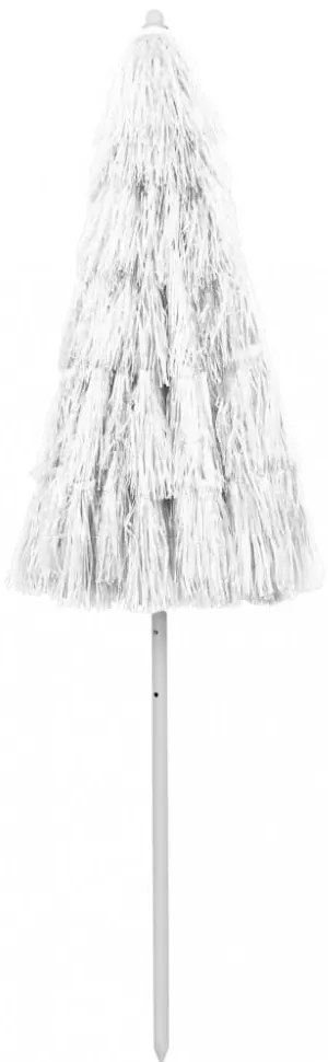 fehér hawaii stílusú strandnapernyő 240 cm