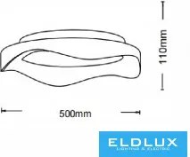 ELDLUX C53-N3C Modern LED Mennyezeti Lámpa IP20