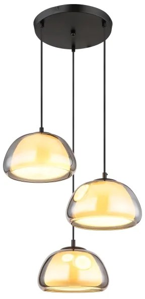 Globo 15743-3HR - Csillár zsinóron JELLA 3xE14/40W/230V