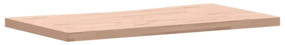 tömör bükkfa íróasztallap 110 x (55-60) x 4 cm