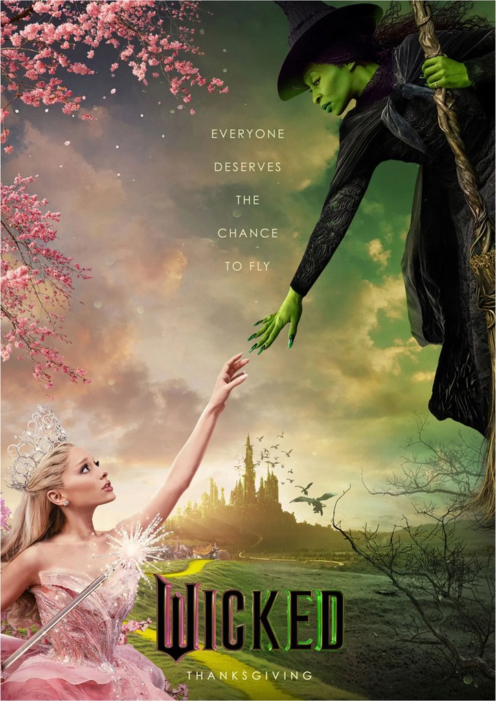 Wicked 2024 Ariana Grande poszter