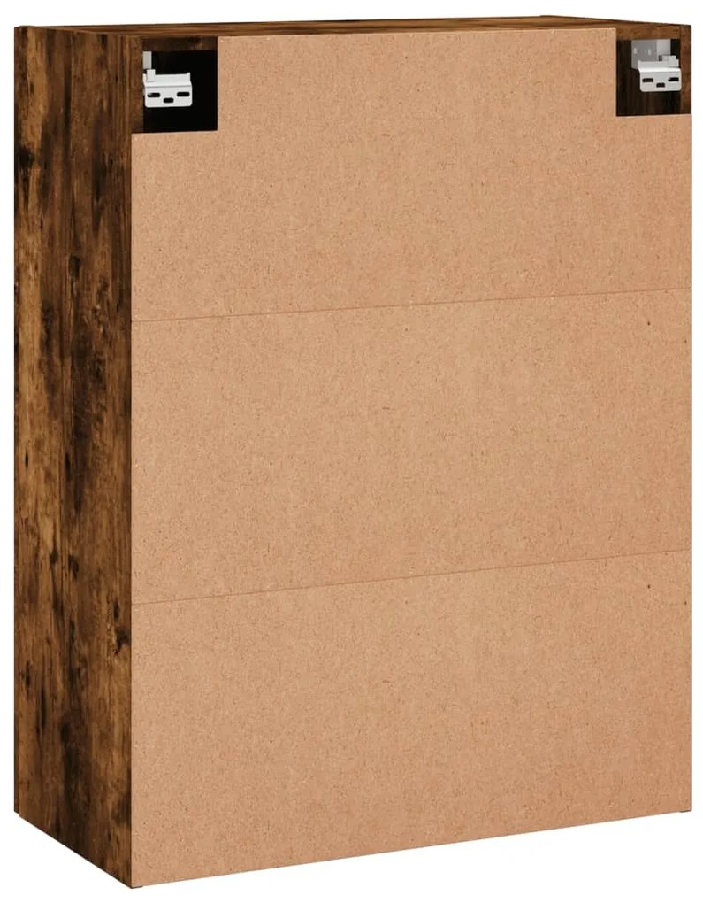 2 db füstös tölgy színű faliszekrény 69,5 x 34 x 90 cm