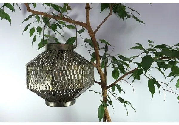 LED Napelemes lámpa LAURA 1xE27/1,2V 300 mAh IP44