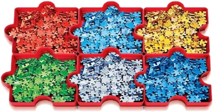 Puzzle szortírozó Red 6 db-os Clementoni
