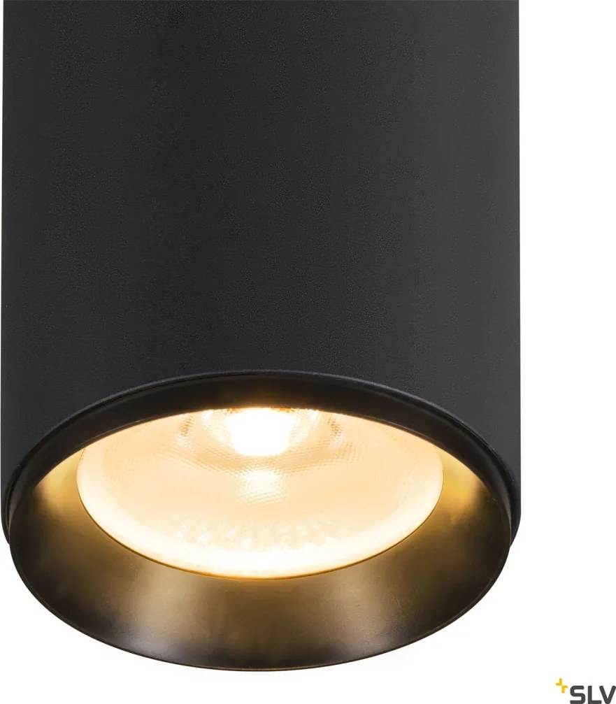 SLV 1005777 NUMINOS DALI XL Hengeres Függesztett Lámpa Fekete LED IP20