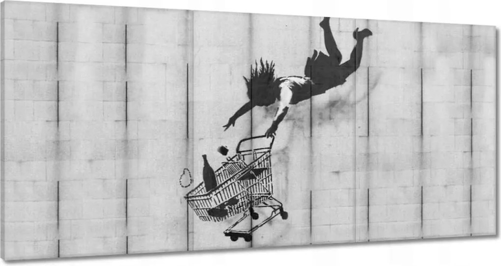 Festmények 180x90 Banksy kosár