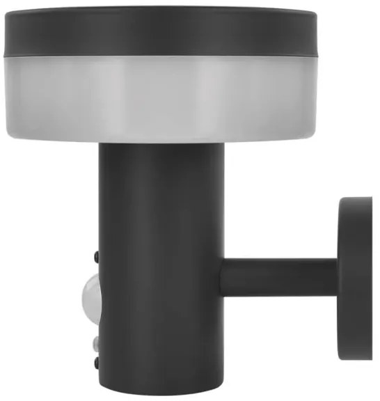 LED napelemes fali lámpa szenzorral LED/2W/3,7V 1200 mAh IP44