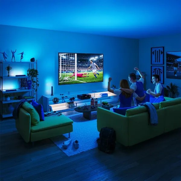 Philips - 2 db-os szett RGBIC LED, fényerőszabályozható SMART GRADIENT lámpatest LED/8W/230V Wi-Fi