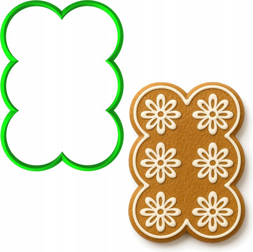 Karácsonyi Mézeskalács Forma Karácsonyi Mézeskalács 14cm