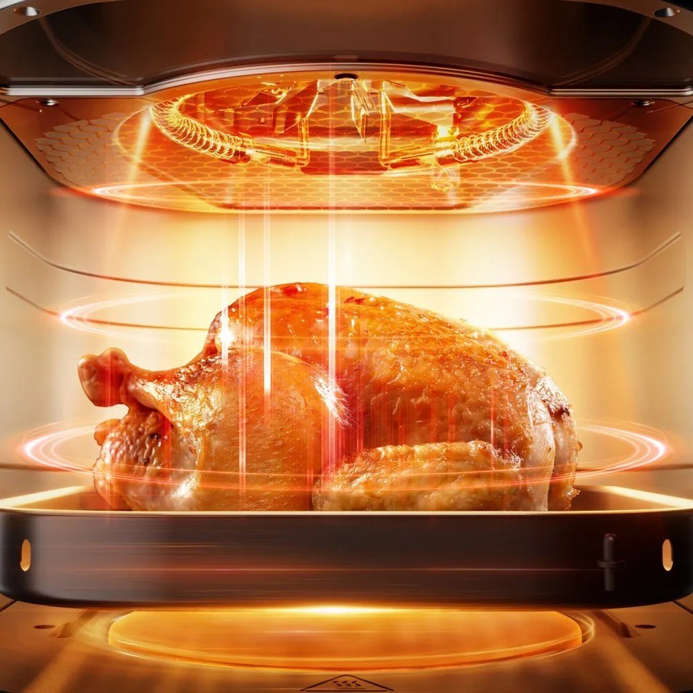 Sötétszürke forrólevegős fritőz Infrared EY832HE0 – Tefal