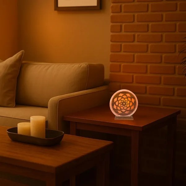 Rabalux 76031 - Sólámpa MANDALI 1xE14/15W/230V