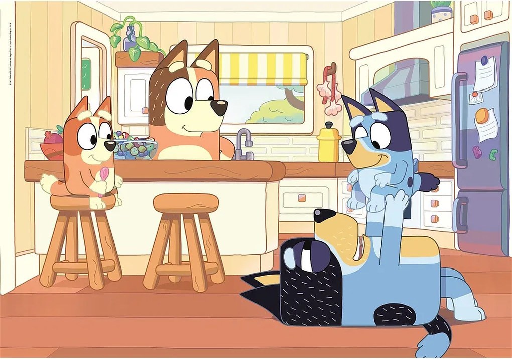 Bluey Kitchen 104 db-os puzzle Clementoni
