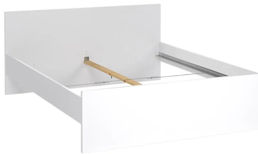 Fehér franciaágy 160x200 cm Naia – Tvilum