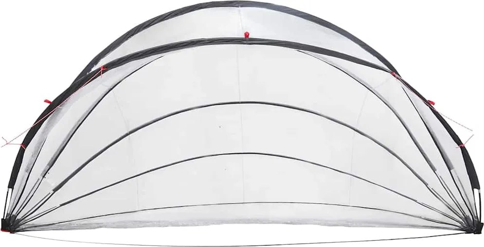 Medence kupola Átlátszó 592 x 590 x 275 cm PVC