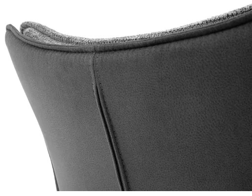 ZAIRA szék, 2 db, antracit