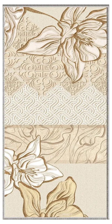 Bézs mosható futószőnyeg 58x140 cm Sandy – Oyo Concept