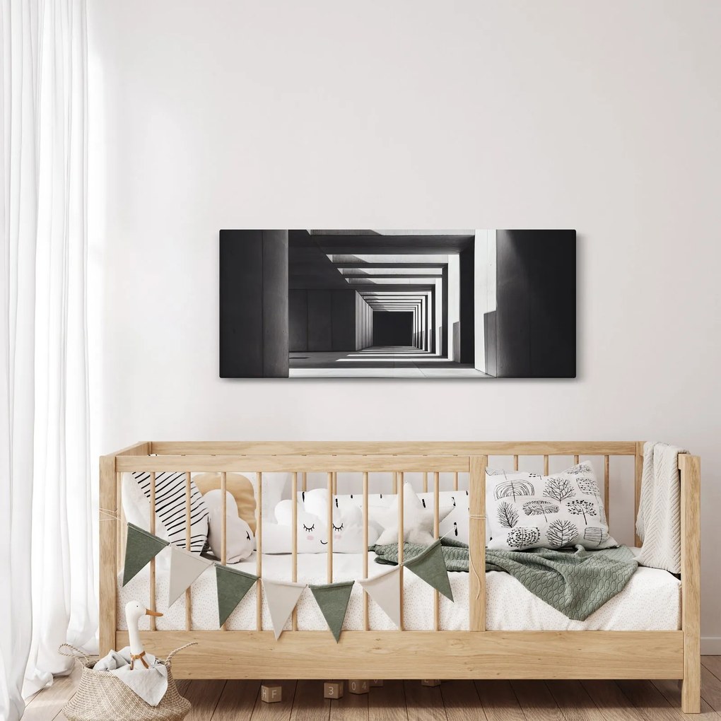 Kép - Négyzet alakú alagút (120x50 cm)