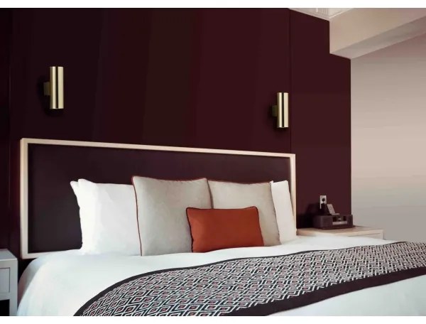 Argon 0913 - Fali lámpa MITOS 2xGU10/5W/230V sárgaréz