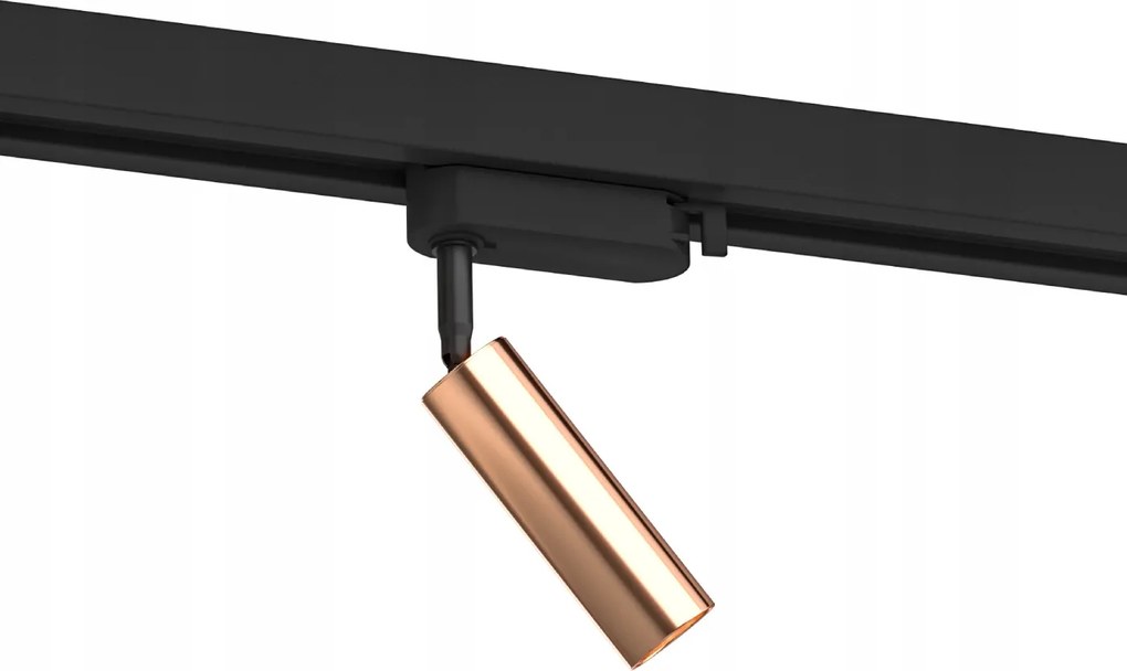Mennyezeti sín spot Slimi Rose Gold Track rozé arany árnyalatú sínhez