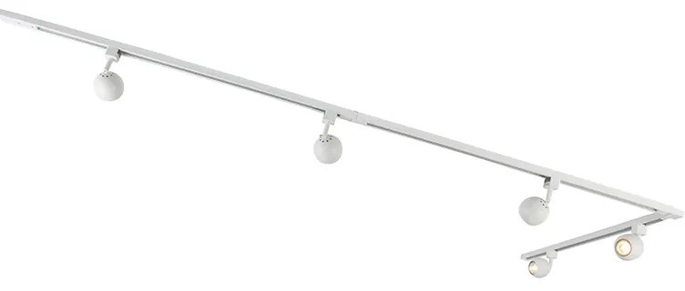 Okos 1 fázisú sínrendszer 5 Wifi GU10 fehér - Gissi