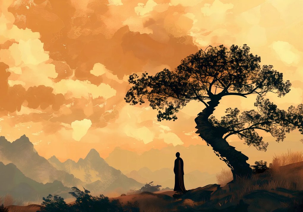 Poszter 66,5x46,5cm Zen