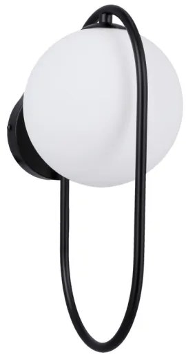 Fali lámpa CORDEL 1xG9/28W/230V fekete