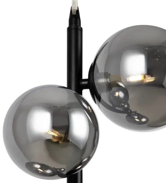 Maytoni MOD545PL-06B - Csillár zsinóron DALLAS 6xG9/28W/230V fekete