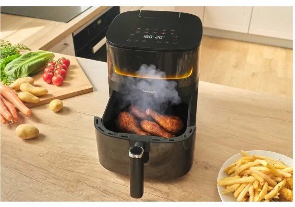 Sencor légkeveréses fritőz 5 l, 1500W, 230V