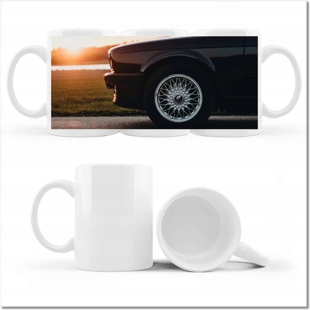 Nyomott mintás bögre Sportautó Autó