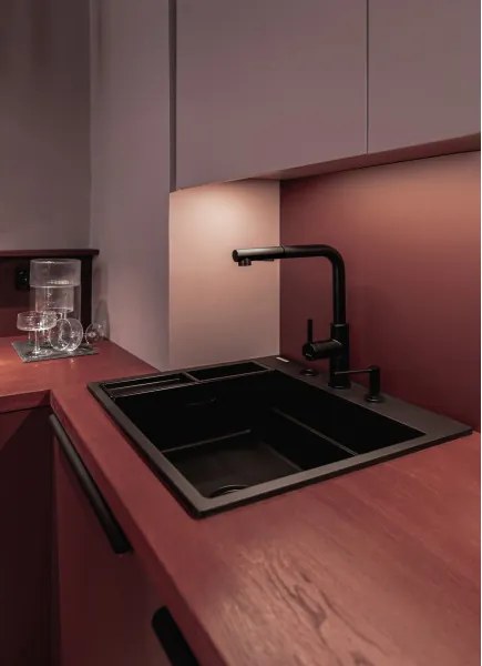 Magnetic gránit mosogató_nero_1 medence