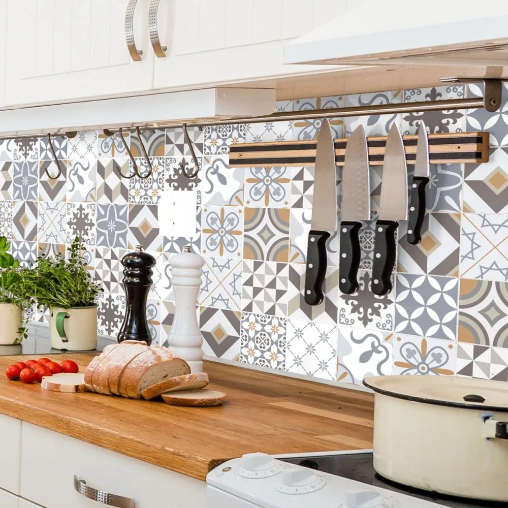 Cement Tiles Liliania 60 db falmatrica, 15 x 15 cm - Ambiance