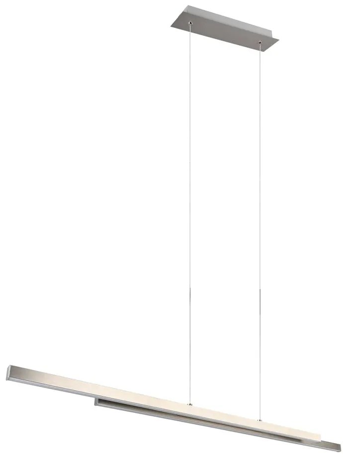 Ezüstszínű LED függőlámpa Odio – Reality