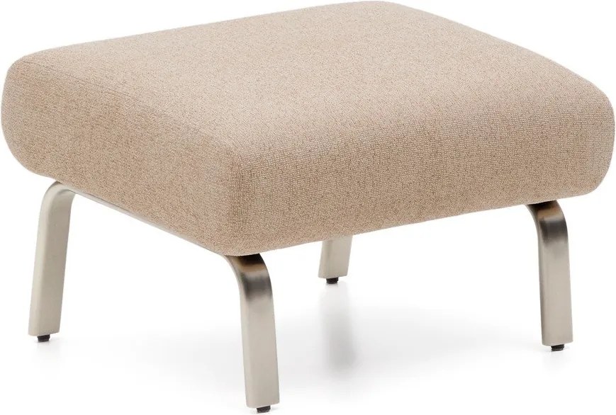 Világosbarna zsenília lábtartó Amsen – Kave Home