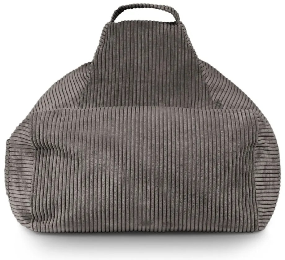 Lila kordbársony gyerek babzsákfotel Game Amuse – SLOWDOWN