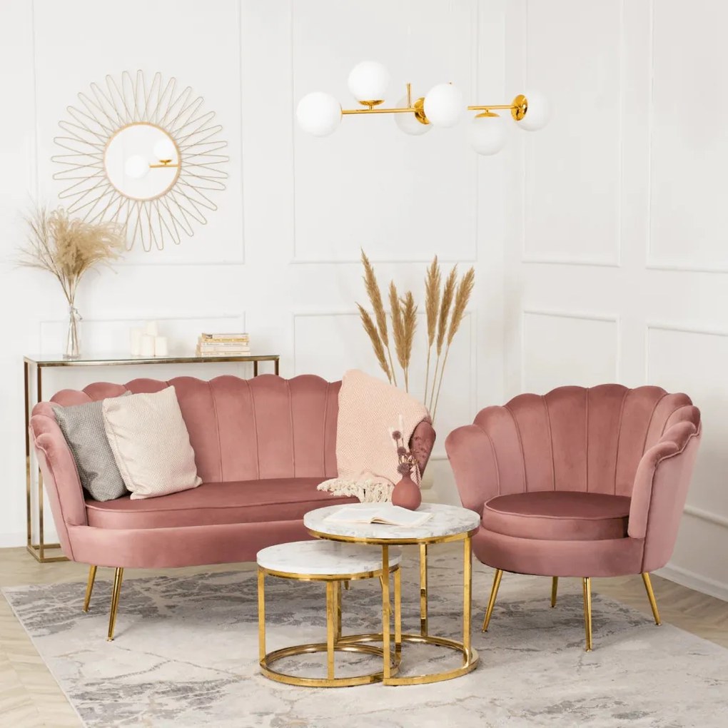 Sofa ZENDAYA Różowa