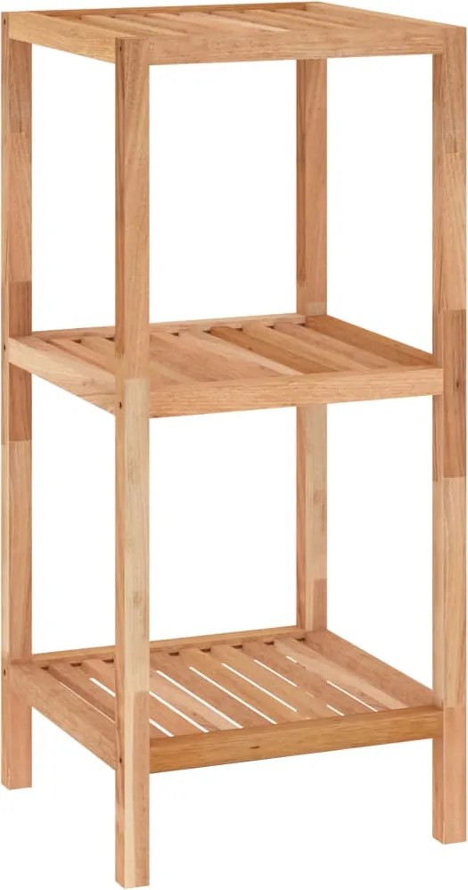 vidaXL tömör diófa fürdőszobapolc 36 x 36 x 79 cm