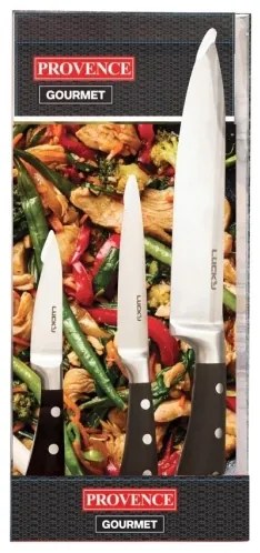 PROVENCE GOURMET 3 részes konyhakés készlet