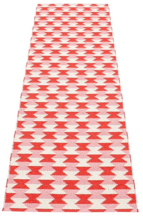 Piros kültéri-beltéri futószőnyeg 70x250 cm Dana Coral – Pappelina
