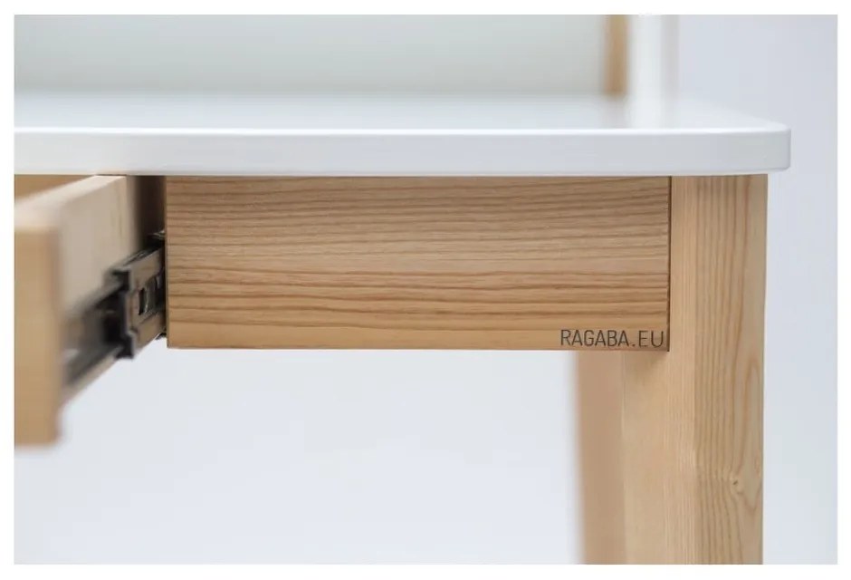 ASHME világosszürke íróasztal - Ragaba