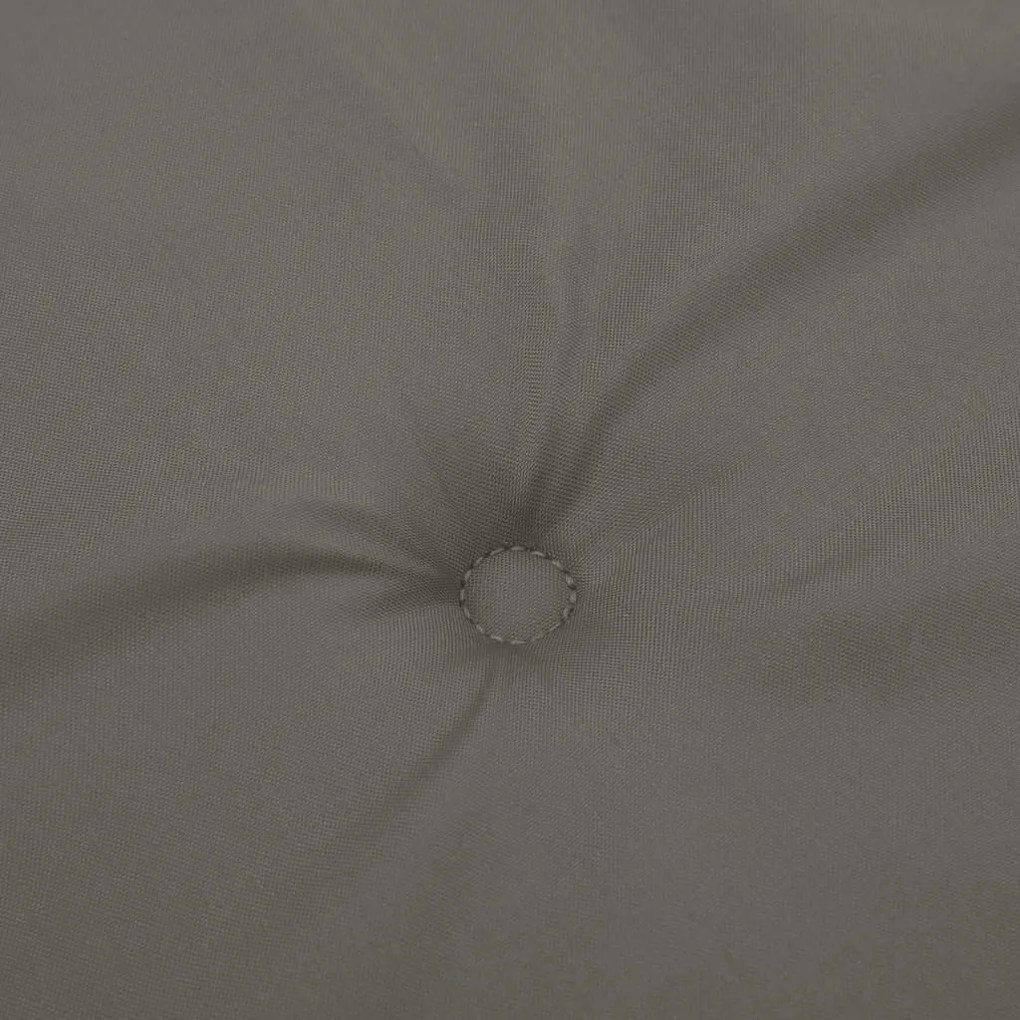 melange sötétszürke szövet kerti padpárna 150 x 50 x 7 cm