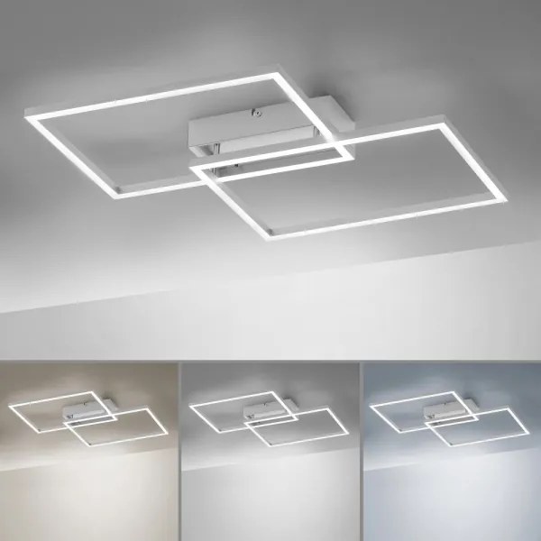 Leuchten Direkt 14018-55 - LED Dimmelhető csillár IVEN 2xLED/15W/230V