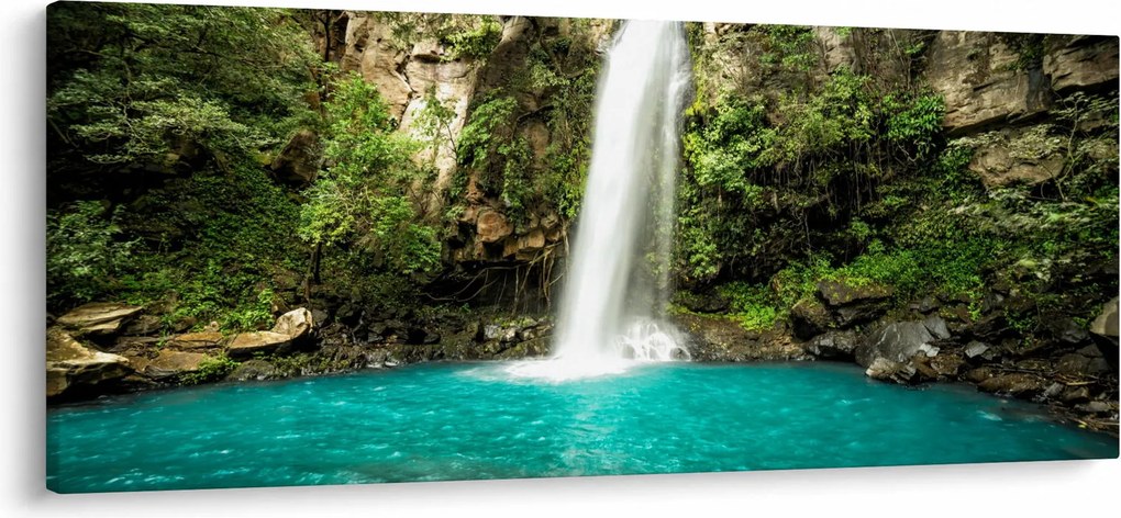 Kép - Vízesés (120x50 cm)