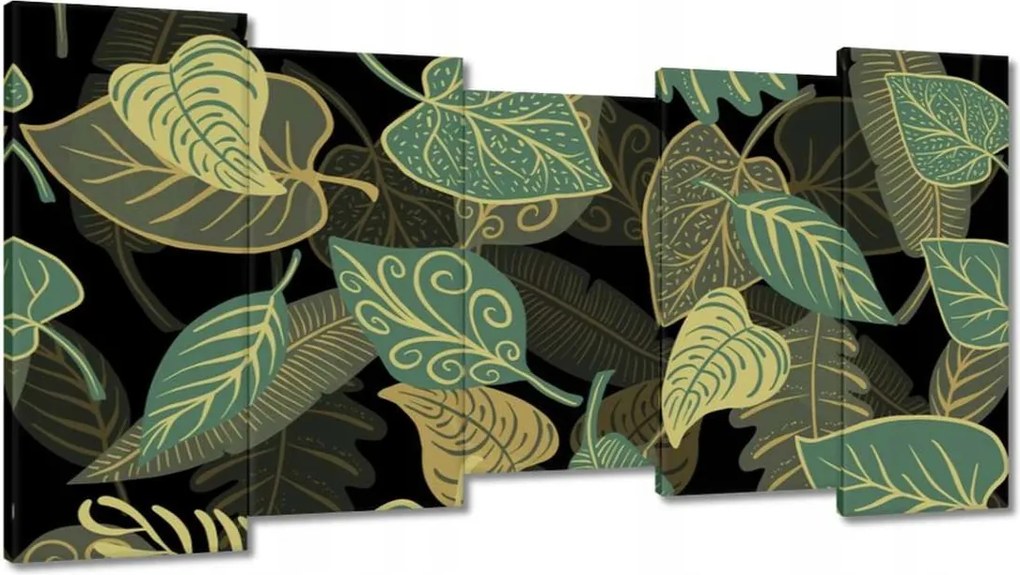 Vászonkép 150x80 Fali természet Levelek