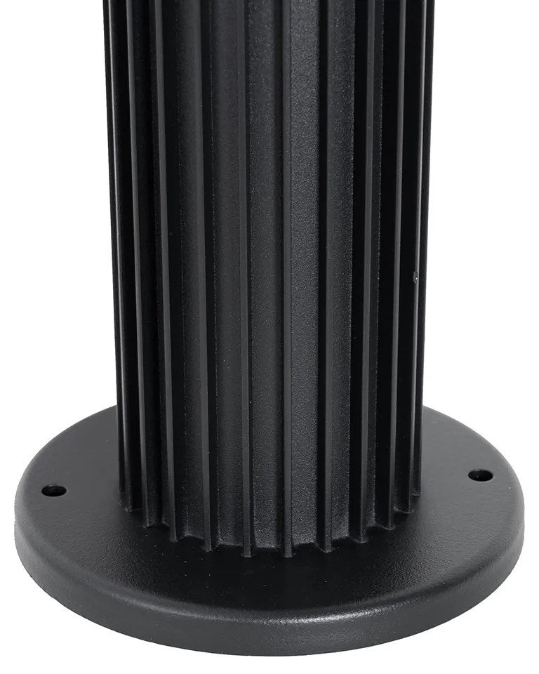 Design kültéri oszlop fekete 50 cm IP44 - Boris